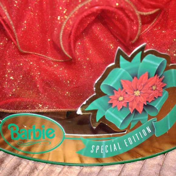 Vintage Collectible 1993 Happy Holidays Special Edition Barbie Doll (NIB) - Picture 3 of 6